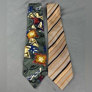 Two Men’s vintage ties